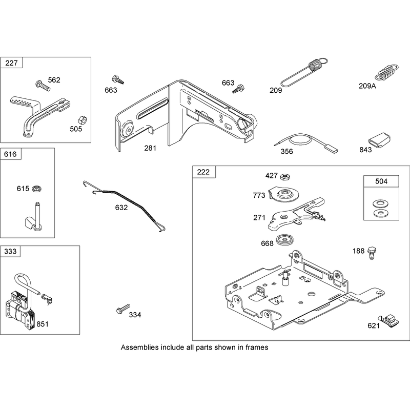 Governor Assembly Briggs and Stratton 126302-0210-B1