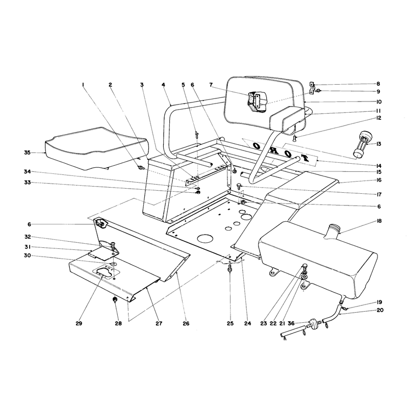 Seat And Fender Assembly