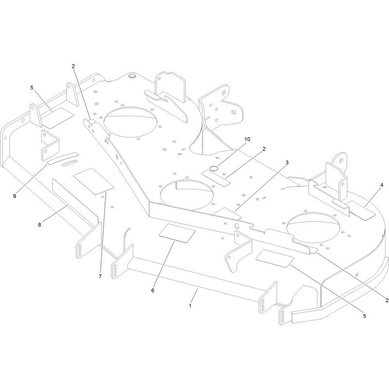 Deck Decal Assembly No. 136-8627