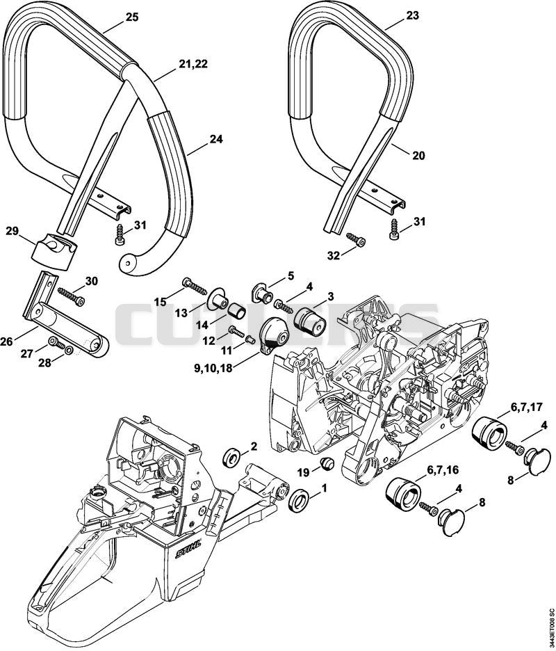 AV system, Handlebar