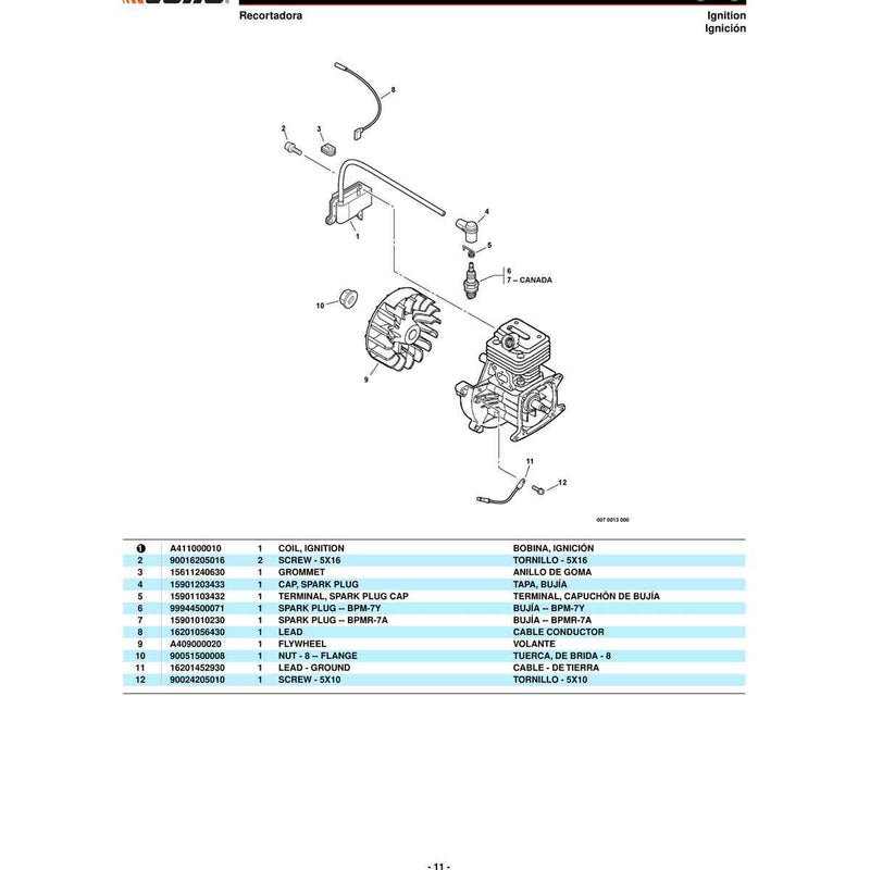 Motor, bloque corto -- SB1047