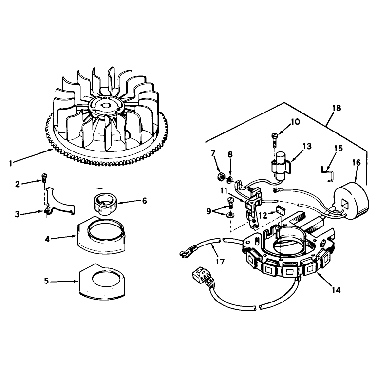 Magneto No. 610766 Assembly