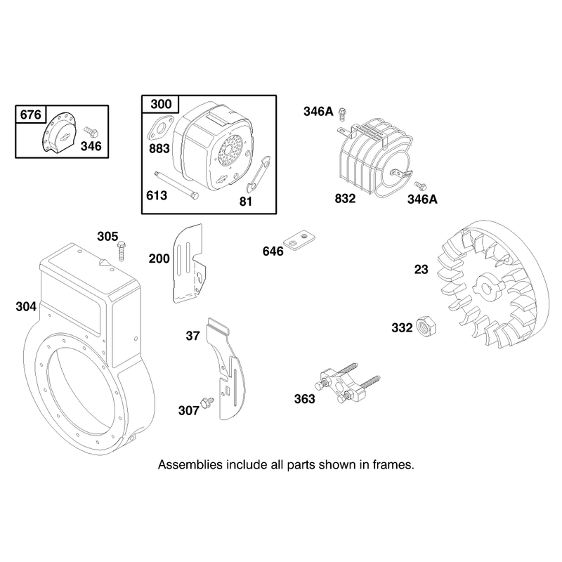 Engine Briggs and Stratton Model 135202-0142-03