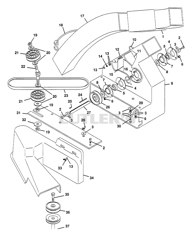 BLOWER DRIVE ASSEMBLY