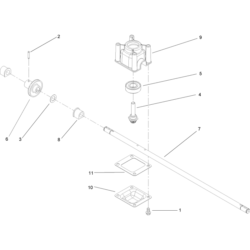 Transmission Assembly No 106-3956