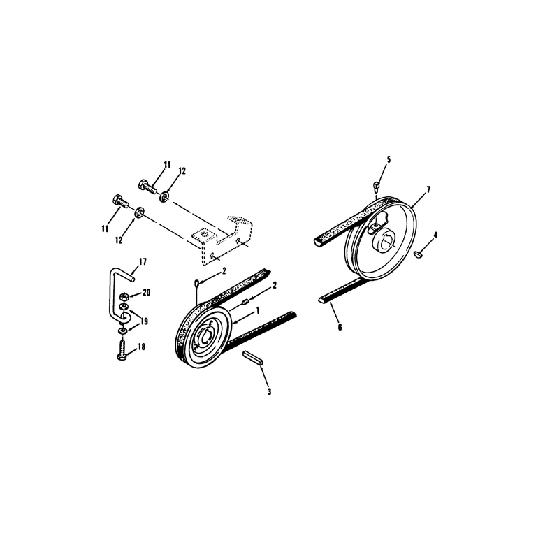 Drive Belt And Pulleys