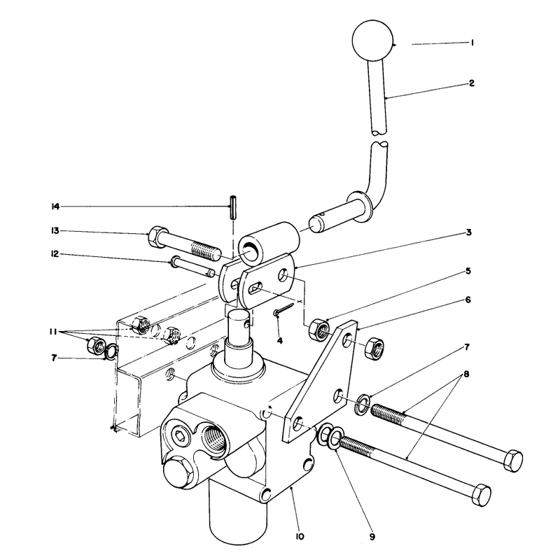 Valve and Lever Assembly