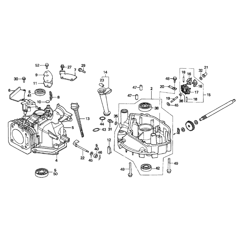 Cylinder Barrel Assembly Honda GXV160K1-A1