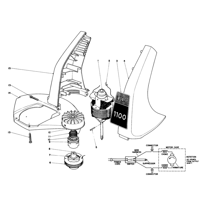 Motor And Housing Assembly