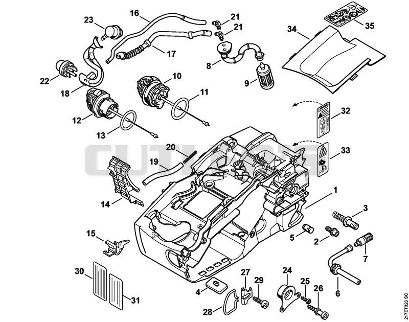 Motor housing