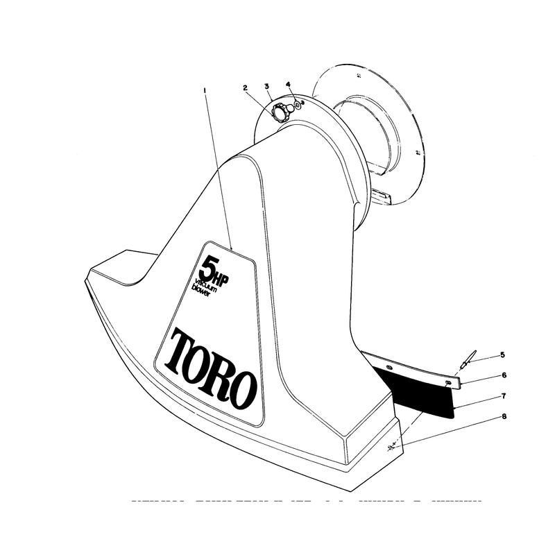 Snout Assembly Models 62912 and 62923
