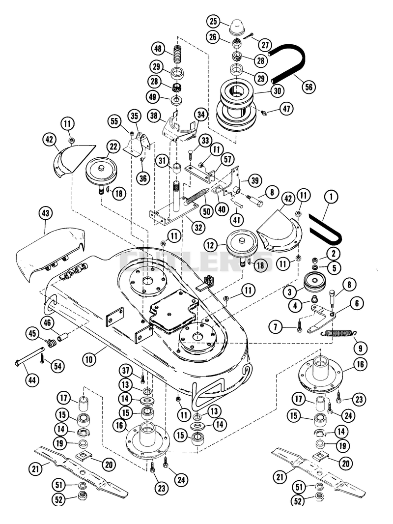 Mower 38"