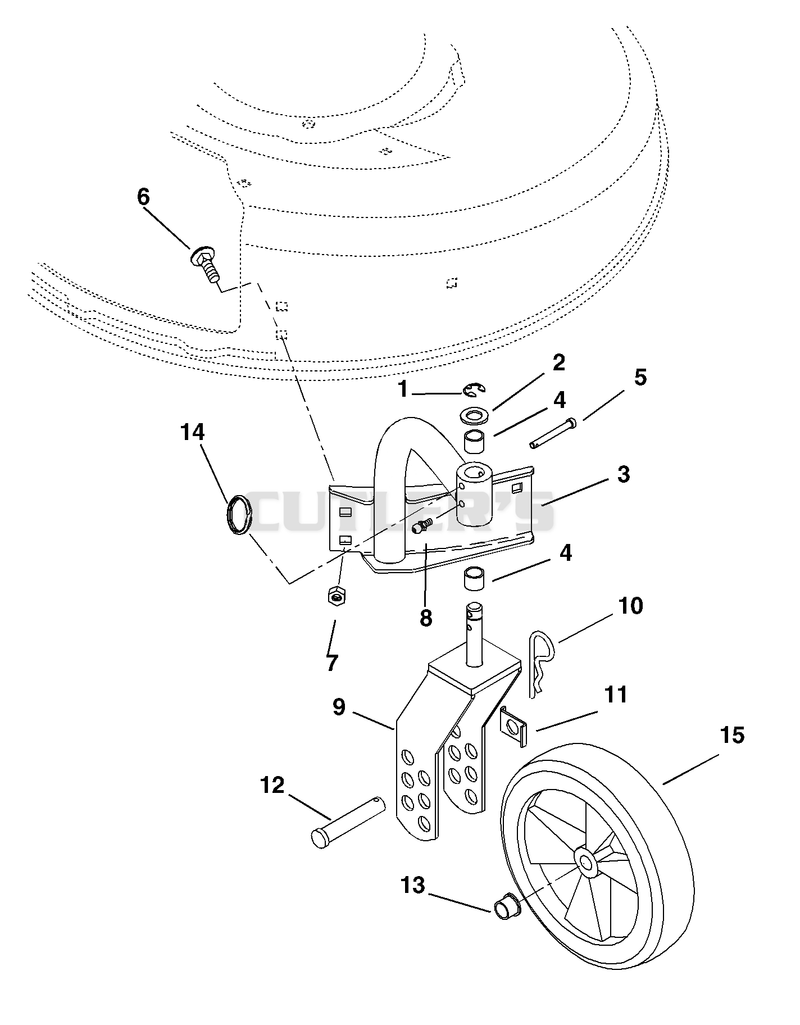 Swivel Wheels And Brackets