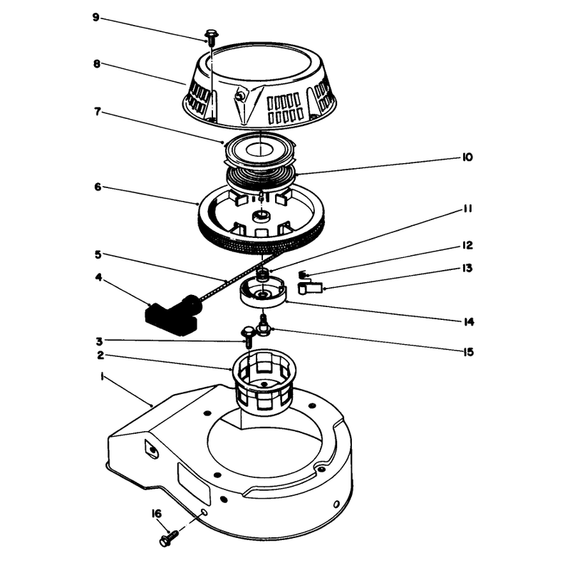 Recoil Starter Assembly
