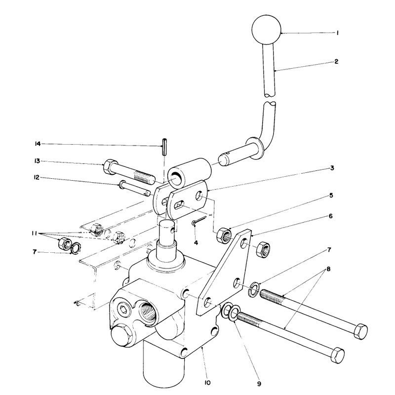 Valve and Lever Assembly