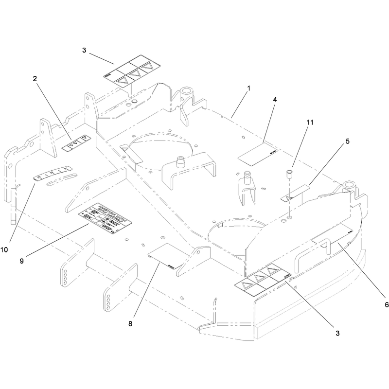 Deck Assembly No 112-7085