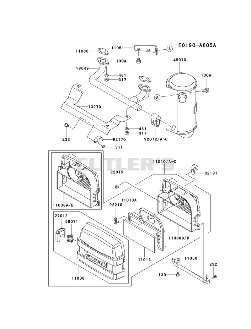 AIR-FILTER/MUFFLER