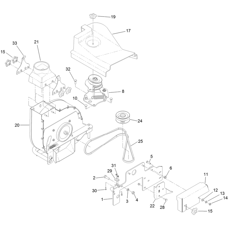 Blower and Drive Assembly