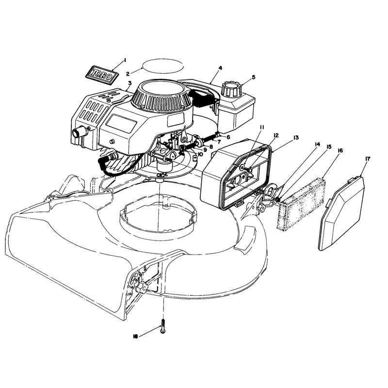 Engine Assembly Model No 47pg6