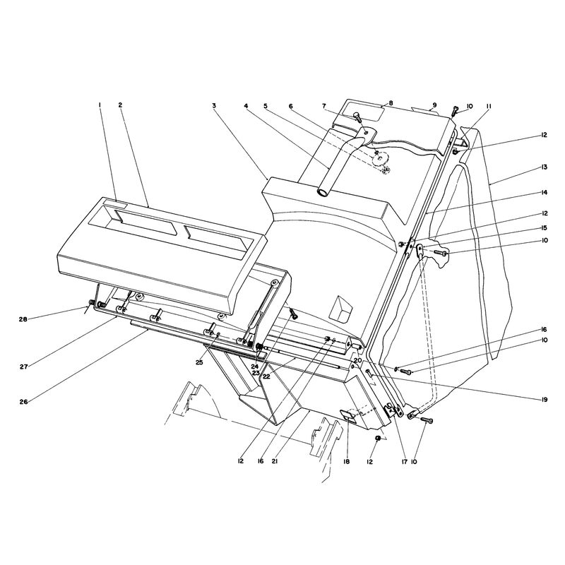 Grass Bag Assembly