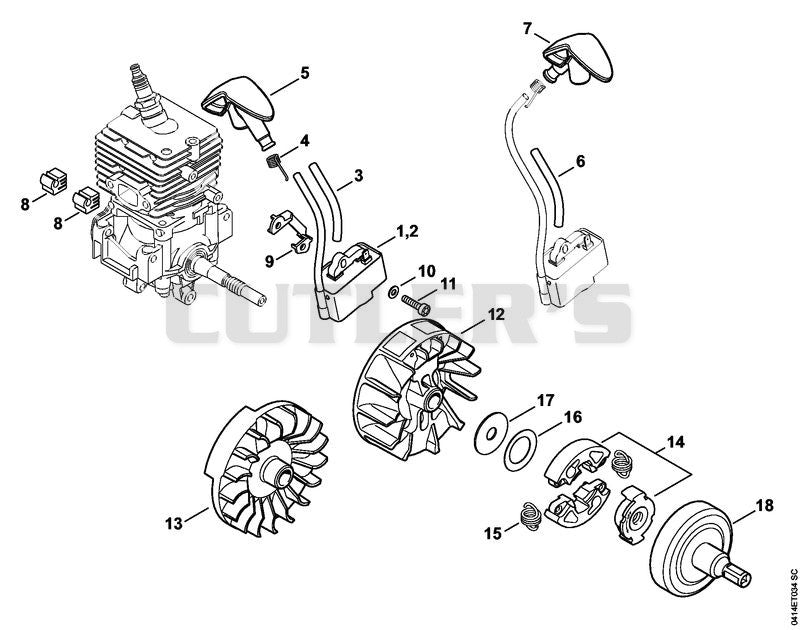 Ignition system, Clutch