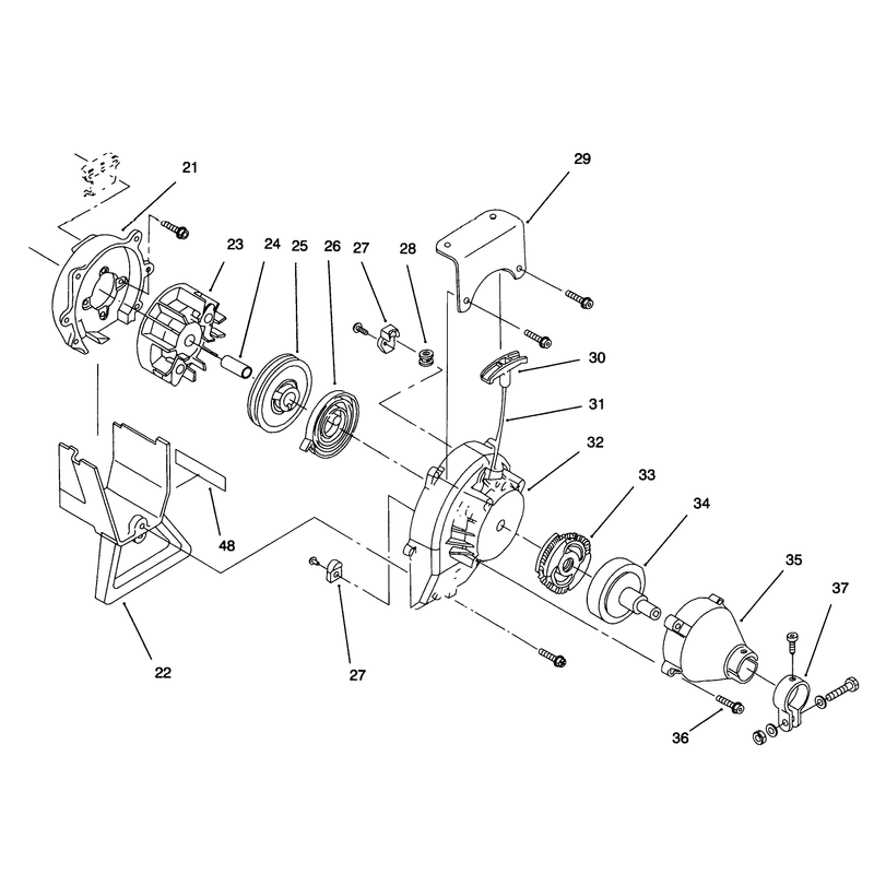 Flywheel, Starter, & Clutch Assemblies