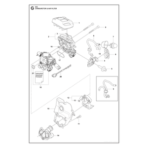 CARBURETOR AND AIR FILTER