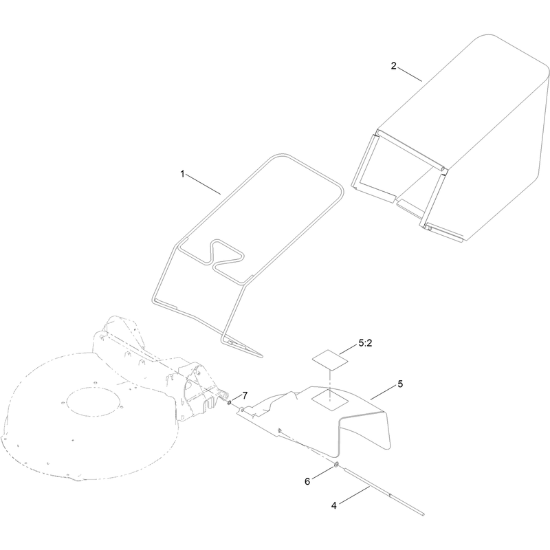 Grass Bag Assembly