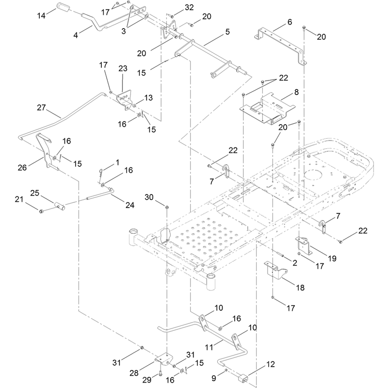 Deck Lift Assembly