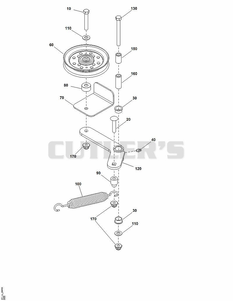 Blower Group - Idler Arm