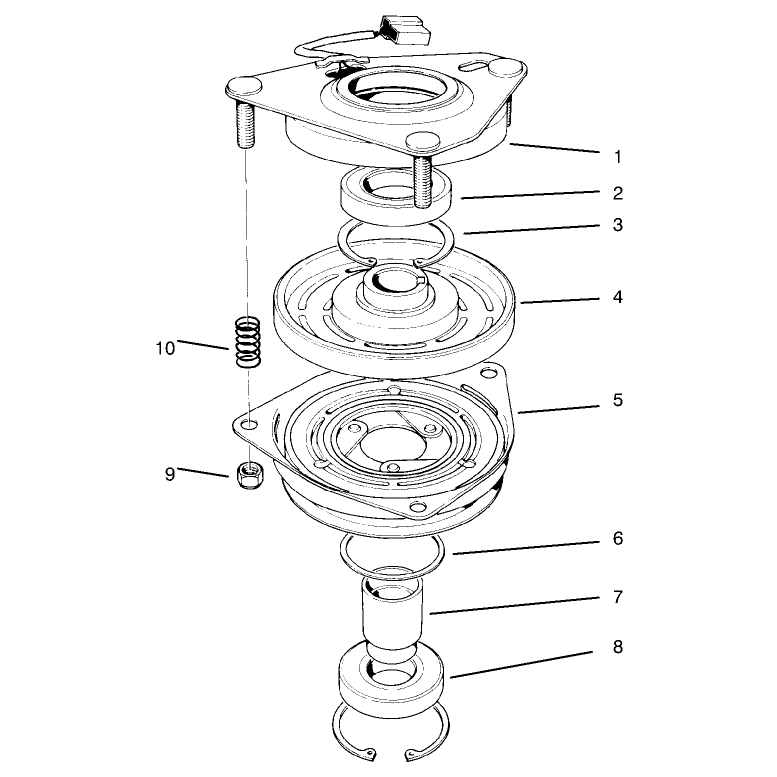 Clutch Assembly No 54-0220