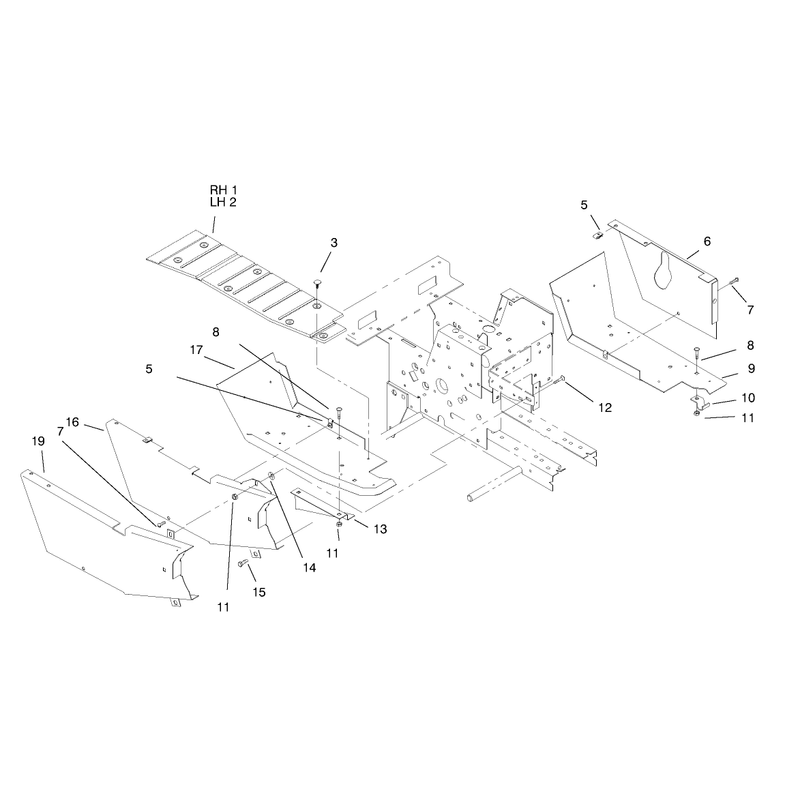 Footrest and Hoodstand Side Covers