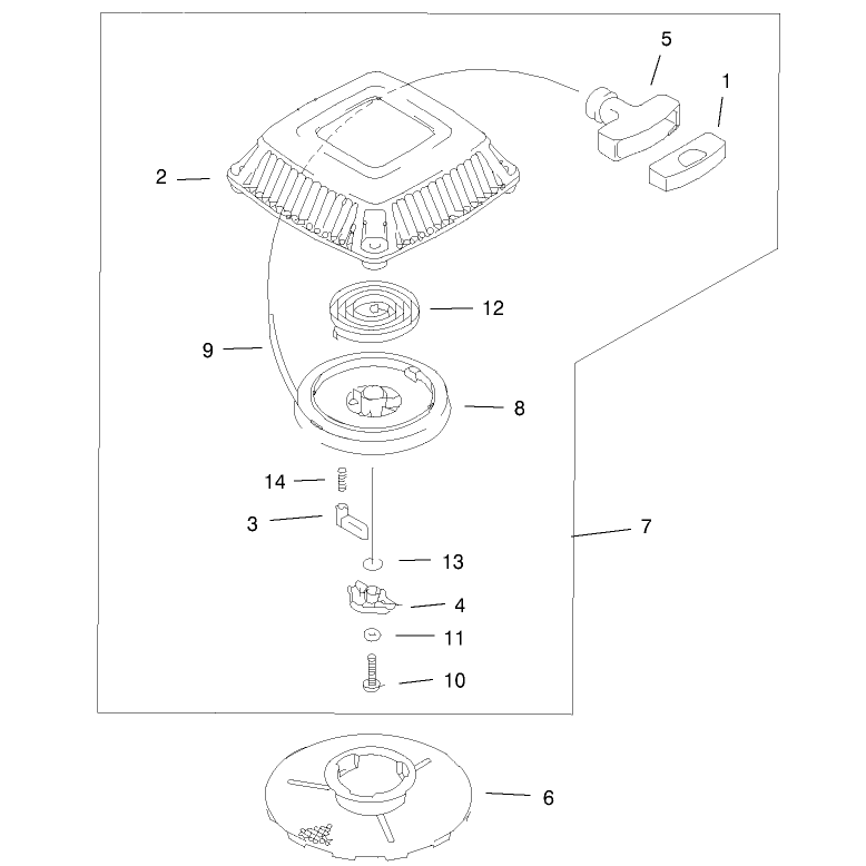 Recoil Starter Assembly