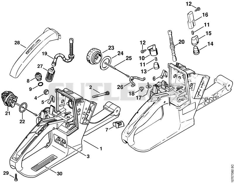 Tank housing