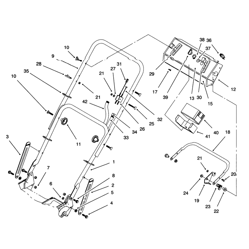 Handle Assembly Model No 20463 Only
