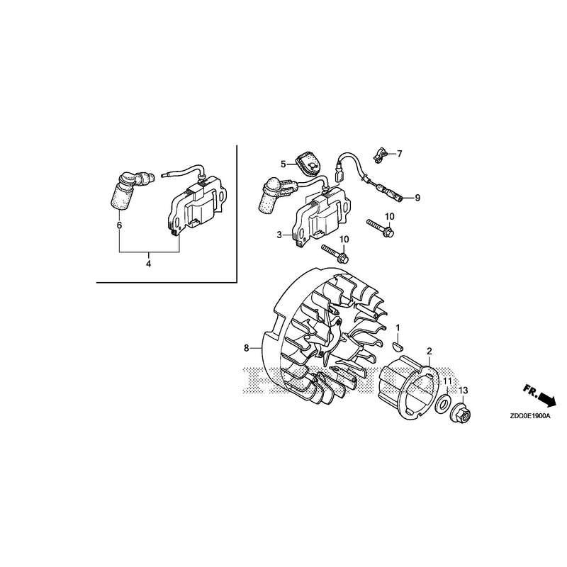 FLYWHEEL@IGNITION COIL   (1)