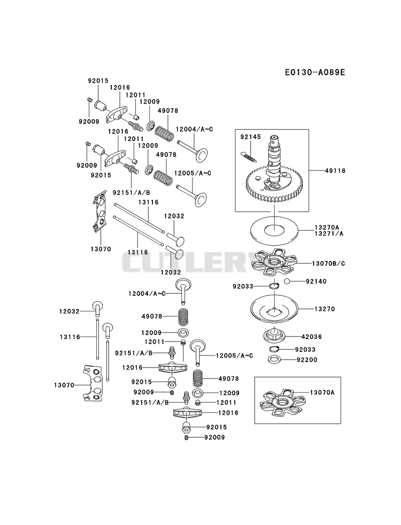 VALVE/CAMSHAFT