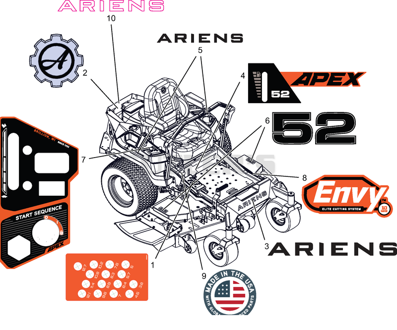 Decals - Style - 52"