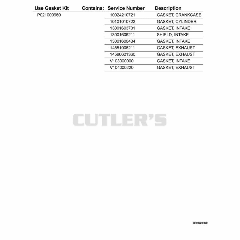 Gasket Kit