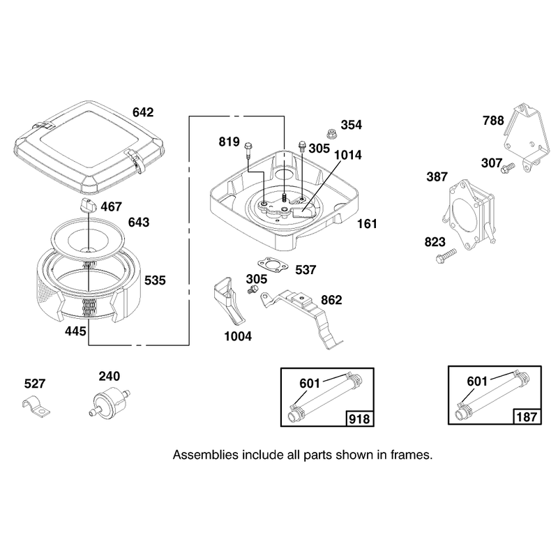 Engine Briggs and Stratton Model 303776-1188-A1