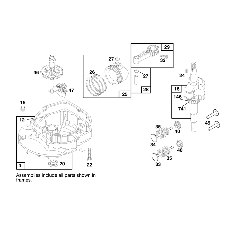 Engine Briggs and Stratton Model 12u802-0639-01