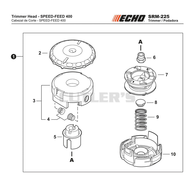Trimmer Head Speed Feed 400