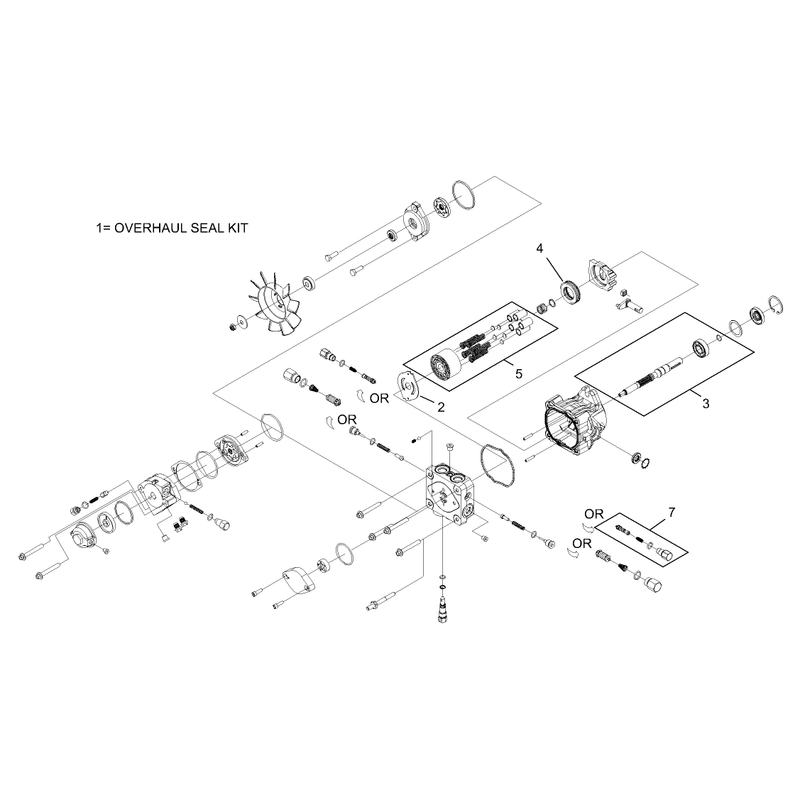 Hydraulic Pump Assembly No 103-1942