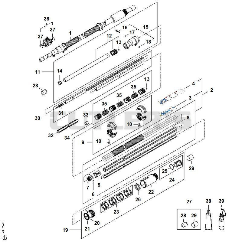 Drive tube assembly