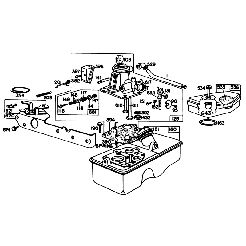 Carburetor Assembly Model 92908-1956-02