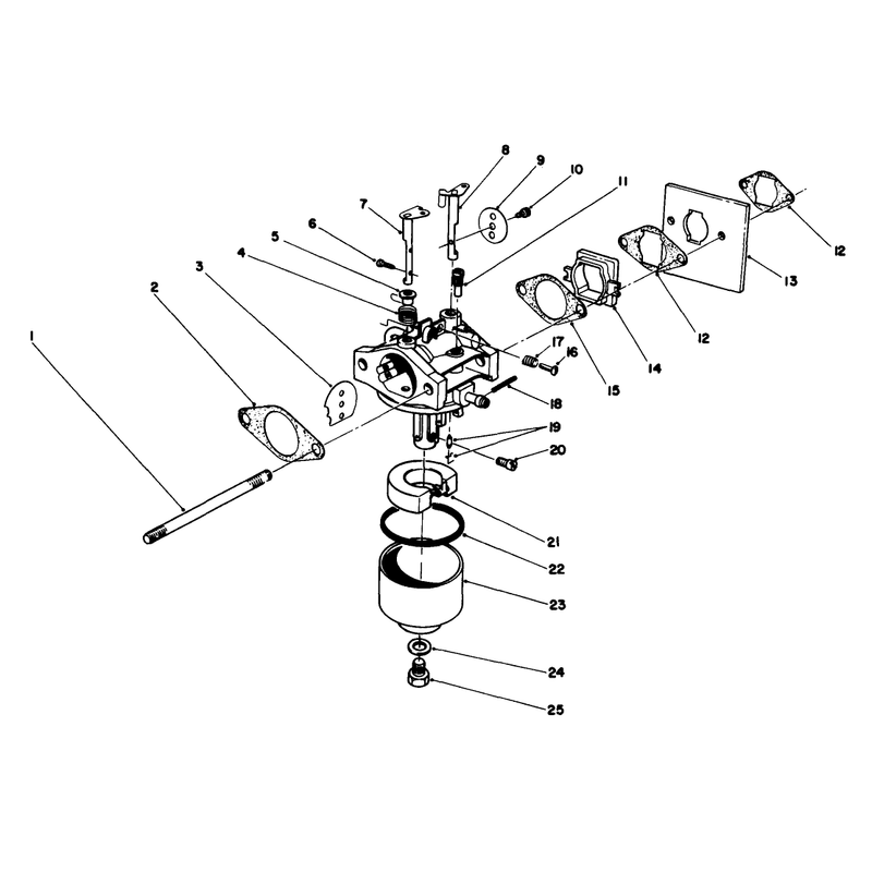 Engine Assembly Model No 47ph7 Continued
