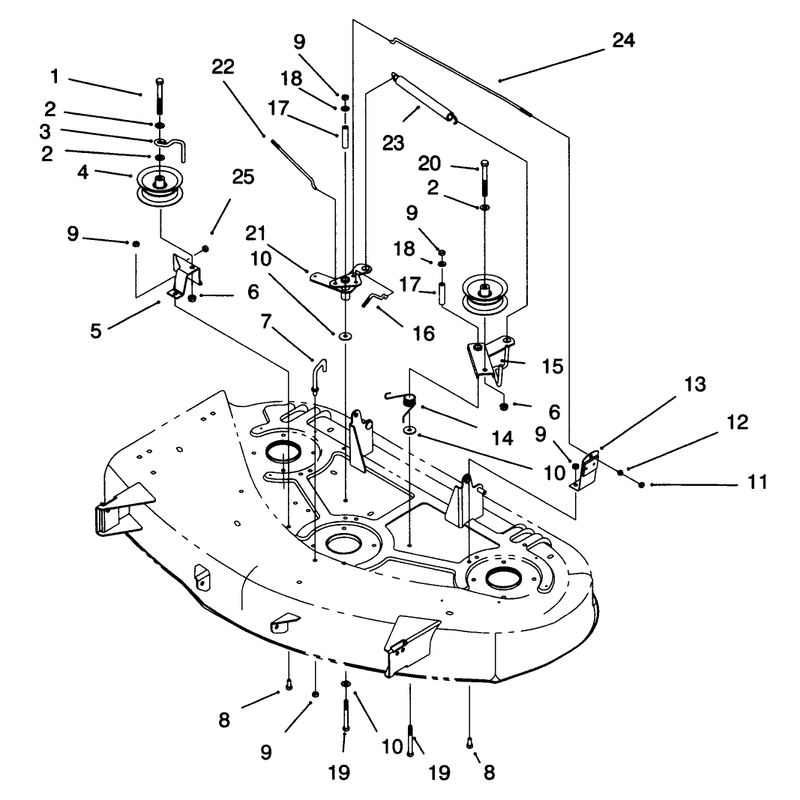 Idler & Brake Assembly