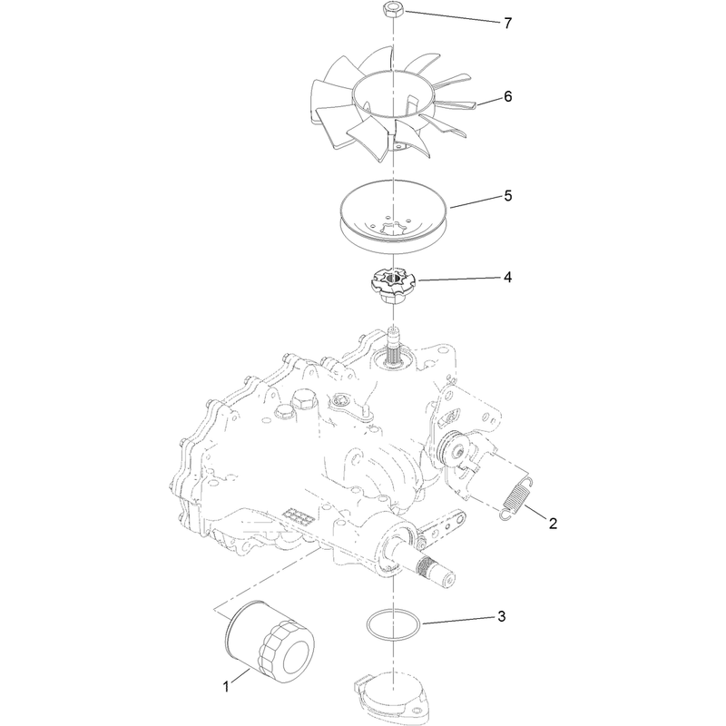 LH Transaxle Assembly No. 126-9064