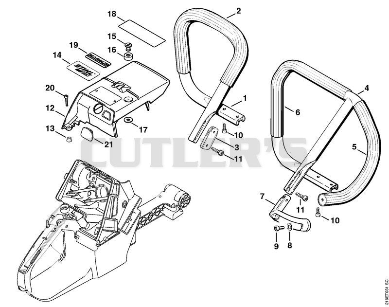 Handlebar, Shroud