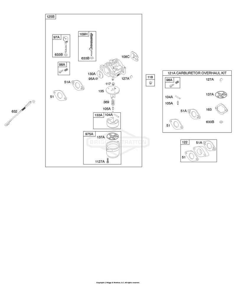 Carburetor, Kit - Carburetor Overhaul